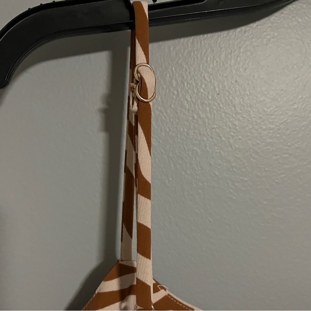 Revolve Zebra Ruffle Mini Dress - Picture 7 of 8